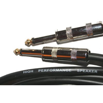Seismic Audio - Pair of 100 Feet 1/4" to 1/4 Pro Audio Speaker Cables 14 Gauge - Heavy Duty