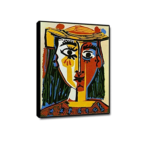 Affiche Picasso cubisme encadrée pour habiller un grand mur vide
