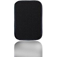 1 Pcs Car Center Console Cushion Pad, Car Center Console Cover,11.4 In*7.48 In Car Center Console Cover, Suitable For Most Cars, Suvs Carbon Fiber Black