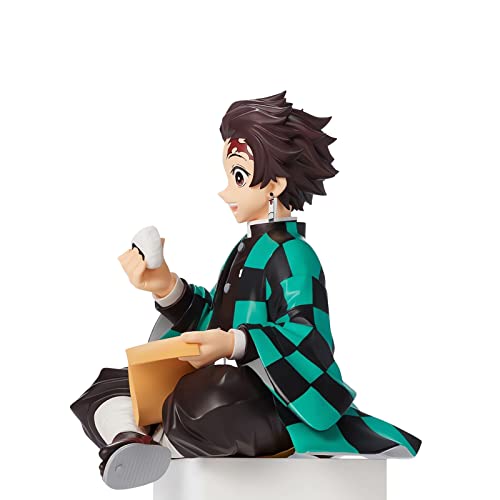 Fouontos Kamado Tanjirou Ghost Slayer Figure Eat Rice Balls Series Action Figure Toys Collection Desk Decor Collection Toy (Onigiri Tanjiro) #TOP3