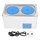 Digitale Wasserbadheizung, 7 L Digitale Labor-Thermostat-Wasserbäder mit Wählbaren Öffnungen, 600 W Heizwasserbad mit Konstanter Temperatur, Wasserbäder (EU-Stecker 220 V)