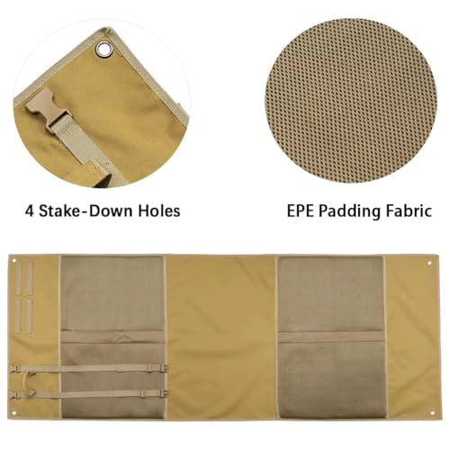 Tapis de tir couché extra large pour stabiliser le tir au stand CP - 4
