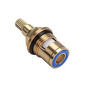 Vervangend messing keramische kraanventiel insteekschroefverbinding Cartridge Quarter Turn Universal 1/2…