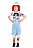 Fun Costumes Toddler Raggedy Andy Costume, Boys Outfit - 4T - Multicolored
