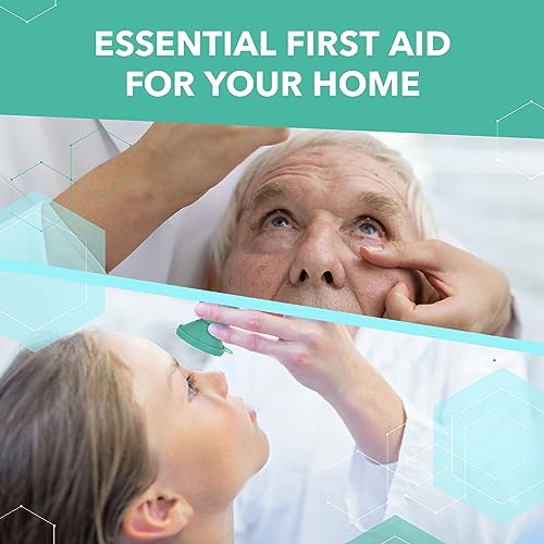 Focus Saline Eyewash solution oculaire stérile avec œillère de rinçage en pack de 6 - 6