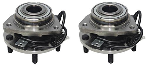 Partsw - 14 Pcs Front Suspension Kit Wheel Bearing And Hub Assembly, Tie Rod Adjusting Sleeves, Inner And Outer Tie Rod Ends, Upper & Lower Ball Joints #TOP1