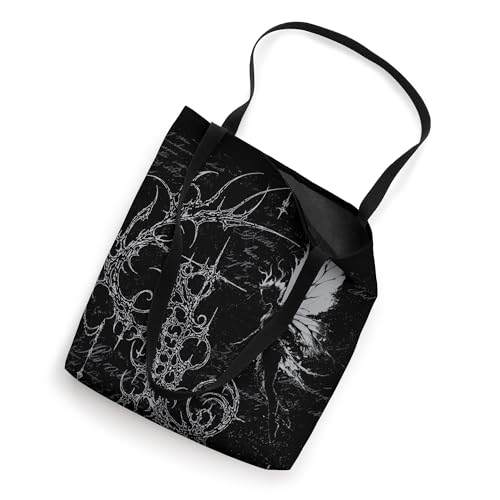 Y2K Grunge Fairy Alt Goth Sigilism Vintage Tote Bag miniatura 2