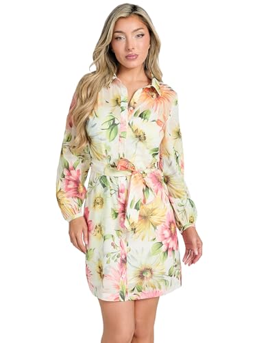 Robe à manches longues GUESS idéale pour vos sorties et soirées