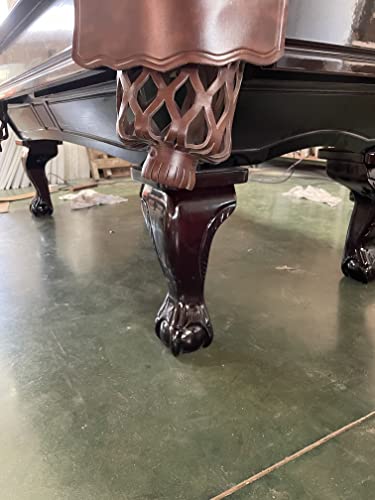 Billardtisch Billard 8 Ft. Tunierbillard Poolbillardtisch Modell Winston Nr.25 Farbe: Nussbaum Tuch grün – Bild 4