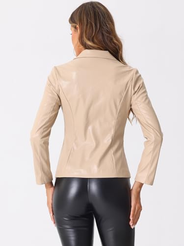 Veste en similicuir femme pour un style urbain élégant - 4