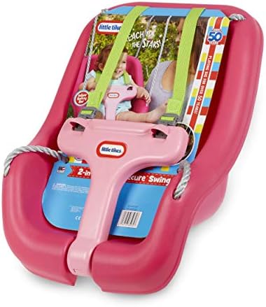 Little Tikes 2-in-1 Snug 'N Secure Swing Magenta - 3