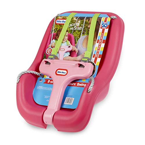 Little Tikes 2-in-1 Snug 'n Secure Swing Magenta by Little Tikes - Image 4