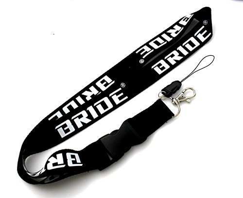 JDM Black Bride Lanyard Keychain