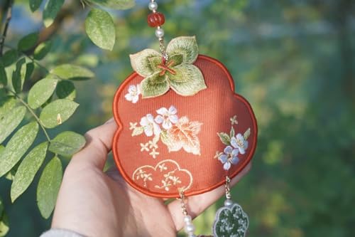 Colgante con borla estilo antiguo Hanfu sin especias miniatura 6