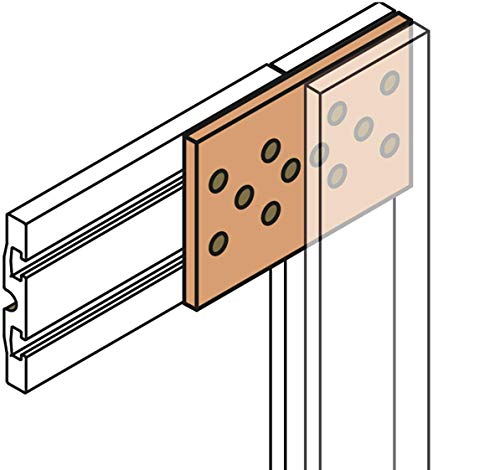 Raccord perforé plat 1000-1600A Abb-entrelec pour jeux de barres