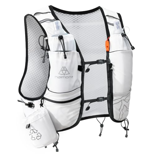 Bouteilles souples pour le trail et gilet de course d'hydratation 8L léger