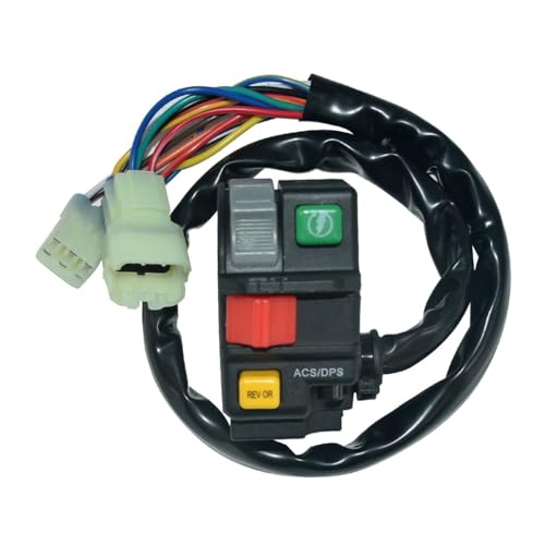 FRSWEQY Interruptor de Manillar Izquierdo, Faro de Arranque y Parada Apto for Can Am Fit for Outlander 650 850 1000