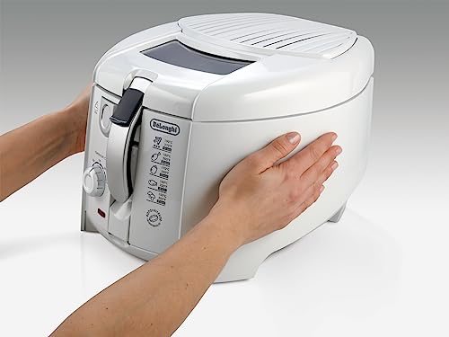 Friteuse De'Longhi RotoFry F28211.W1 – Capacité 1,2 L, 1800 W, Panier Rotatif - vue 5