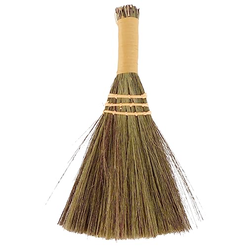 HOODANCOS Cleaning Broom Desktop Dust Brush Mini Sweeper Reusable for Home Use Random Color