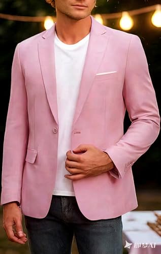 Men's Suit Jacket Black Regular Fit Two Button Suit Blazers and Sport Coats Mens Casual Jacket for Wedding Business4