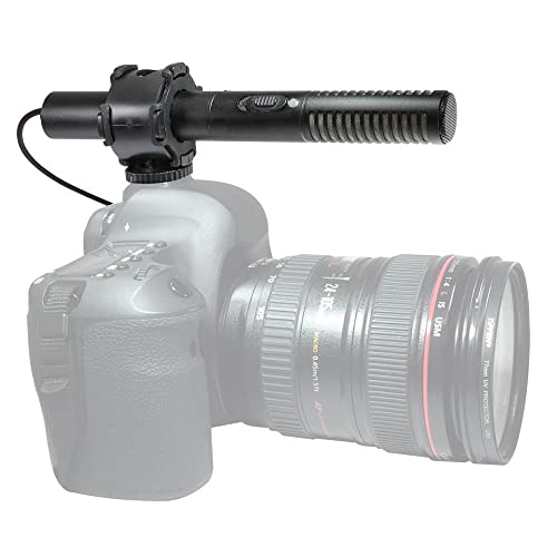 image for Synergy Digital External Microphone, Compatible with OM System OM-5 Mi