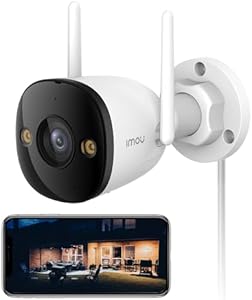 Imou Telecamera Esterno 5MP Wi-Fi - Rilevamento IA, Audio Bidirezionale, Visione Notturna A Colori - Foto 8