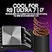 Cooler Master Hyper 612 APEX CPU Air Cooler, Dual Mobius 120 PWM Fan, Superconductive Composite 6 Copper Heat Pipes, 159mm Tall, Sleek Top Cover, AMD Ryzen AM5|AM4, Intel LGA 1851|1700 Brackets