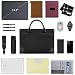 NUBILY Maletin Portatil 15 6 Pulgadas Bolso Ordenador Portatil Impermeable Funda para...