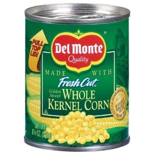 Del Monte Corn Whole Kernel Golden Sweet - 12 Pack