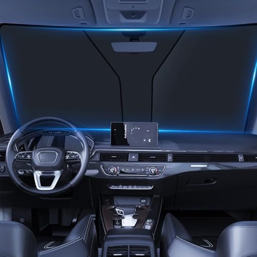Pare-soleil voiture pour Tesla Model S isolant pliable intérieur chic - 2