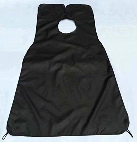 Preisvergleich Produktbild Prochive Bart-Lätzchenfänger, Rasierschürze mit Saugnäpfen, Bartpflege, Haarrasierschürze für Zuhause