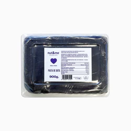 Pasta de dátil 900 gr nut&me | Endulzante natural | Sin azúcares añadidos | Sin aditivos | Sin gluten | Sin lactosa | Sin OGM | Halal Cover