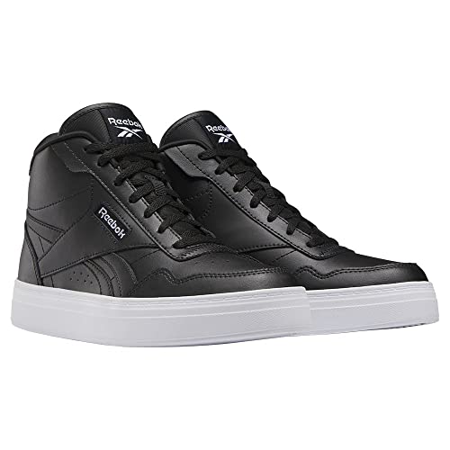 Reebok Women's Court Advance Bold HighSneaker, Core Black FTWR White Core Black, 4.5