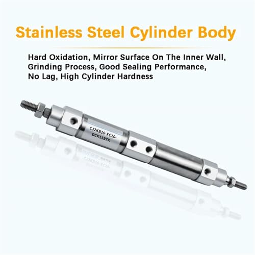 Cylindres d'air double course CJ2KB16 pour stabiliser le perçage des circuits imprimés