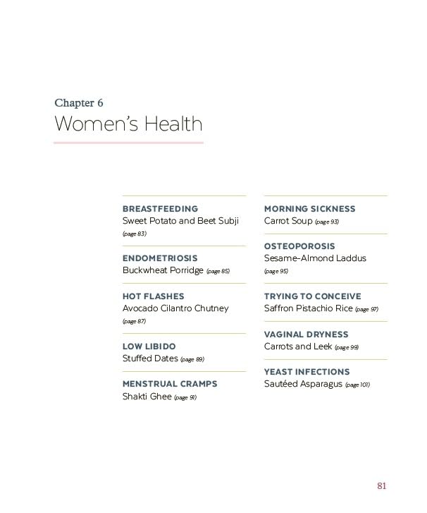 Ayurveda for Women: The Power of Food as Medicine with Recipes for Health and Wellness 5
