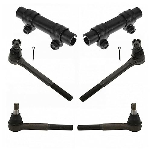 Amazon.com: TZJNLIRP 4pcs Front Inner Outer Tie Rods 2pcs Front 
