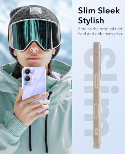 Image of Jkobi Lifetime Anti-Yellow Clear Back Cover Case for Vivo T3 Lite 5G | Vivo Y28s 5G (Sleek Hard Crystal | Shockproof and Camera Protection)