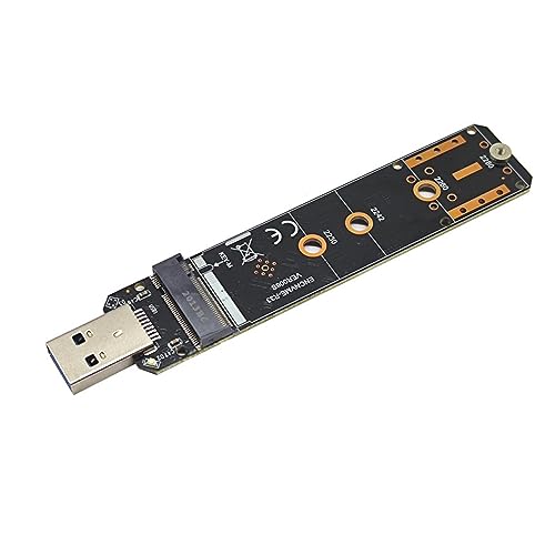 Adaptador M.2 a USB3.2 SSD 10Gbps sin carcasa miniatura 2