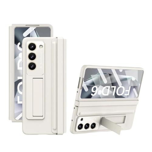 Coque antichoc Galaxy Z Fold 5 protection charnière en cuir
