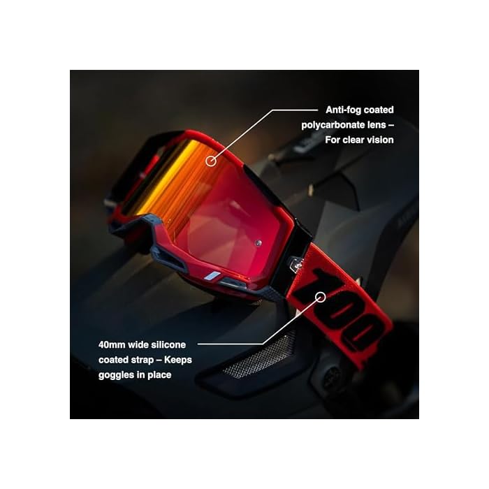 100% Strata 2 Off-Road Goggle - Image 7
