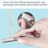 Stedi Hobby Model Polishing Tools 4 PCS, Ultimate Precision Files #10000 Grit Glass Mirror Grinding Tools für Plastik Gundam Modelle, Holz, Resin-Basis Teile. – Ansicht 5