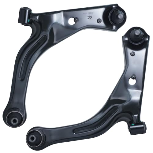 Image of Detroit Axle - Front End 10pc Suspension Kit for 01-04 Ford Escape Mazda Tribute, 2 Lower Control Arms 4 Tie Rods 2 Sway Bars 2 Boots 2001 2002 2003 2004 Replacement