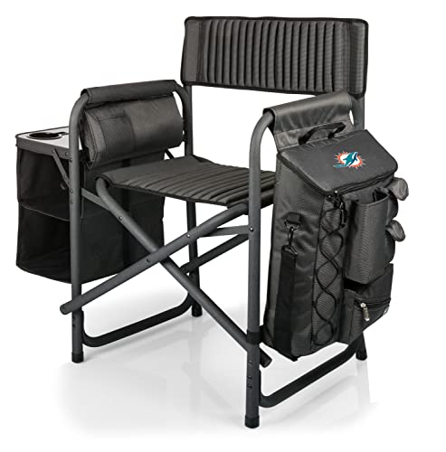 Image of Picnic TIME NFL Unisex-Adult NFL Fusion Camping Chair with Side Table and Soft Cooler, Beach Chair for Adults, Lawn Chair