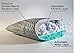 BLISSBURY Adjustable Water Pillow - Waterbase and fiberfill Stuffing Adjust to Help Side Sleepers with Shoulder or Neck Pain.