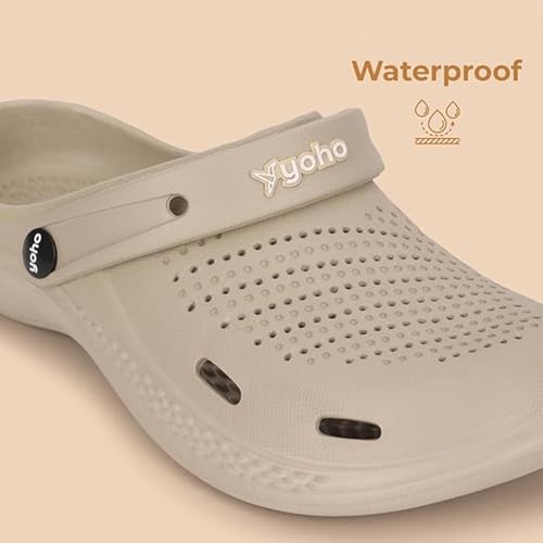 Image of YOHO Classic Clogs for Men | Cushioned Footwear | Lightweight | Waterproof l Stylish