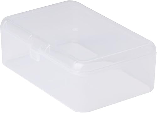 Miniatura 2 de Caja de almacenamiento transparente de plástico Caja de almacenamiento Organizador de contenedores Caja de almacenamiento Cesta de botella Estante