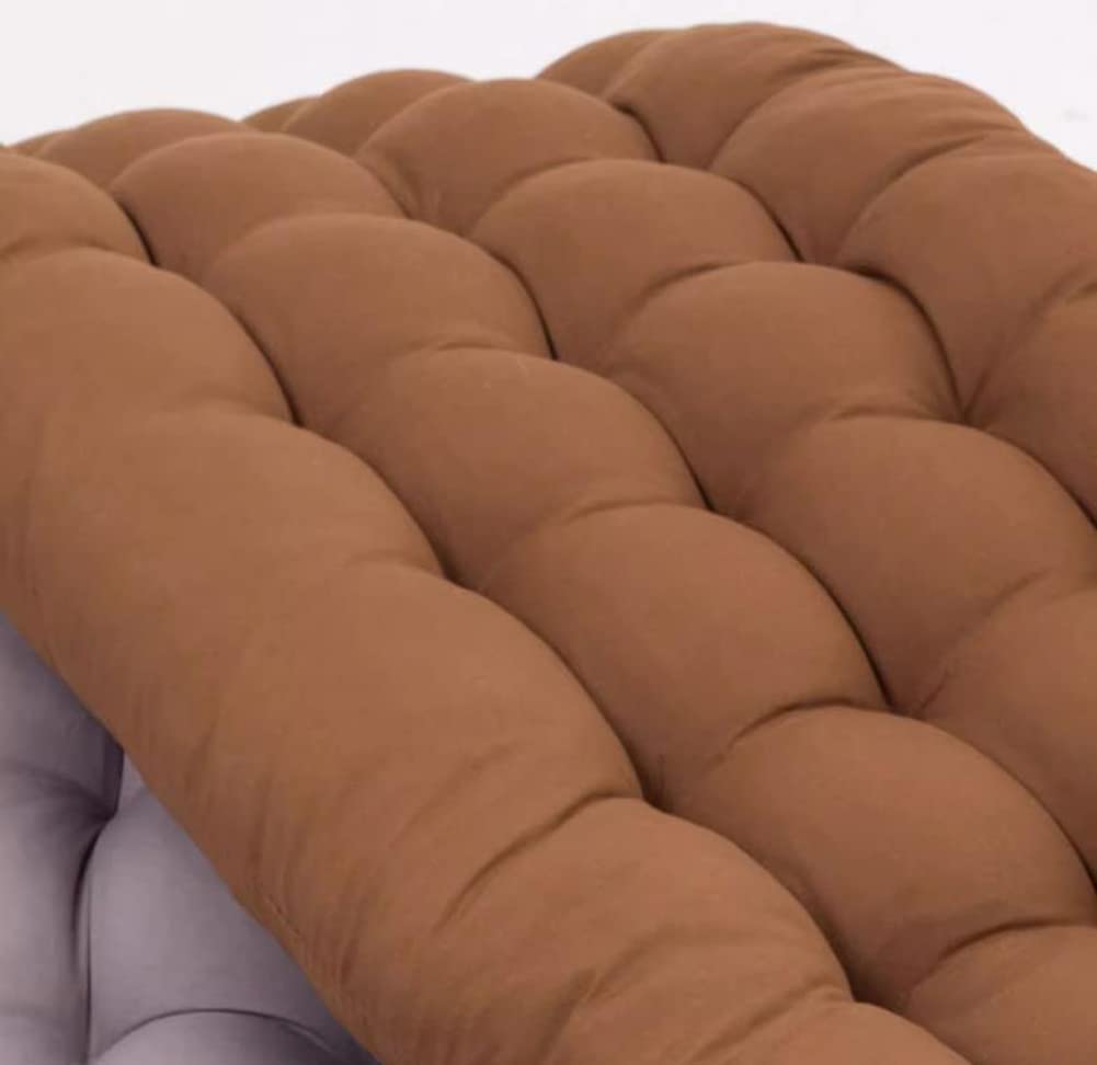 Cuscini da esterno con lacci, spessi cuscinetti antiscivolo di ricambio per dondolo da giardino, sdraio e divano da patio, il massimo comfort per esterni