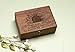 Handmade Keepsake Wood Memory Box | Personalized Text or Name on Front | Sunflower - Bright, Sunny and Positive