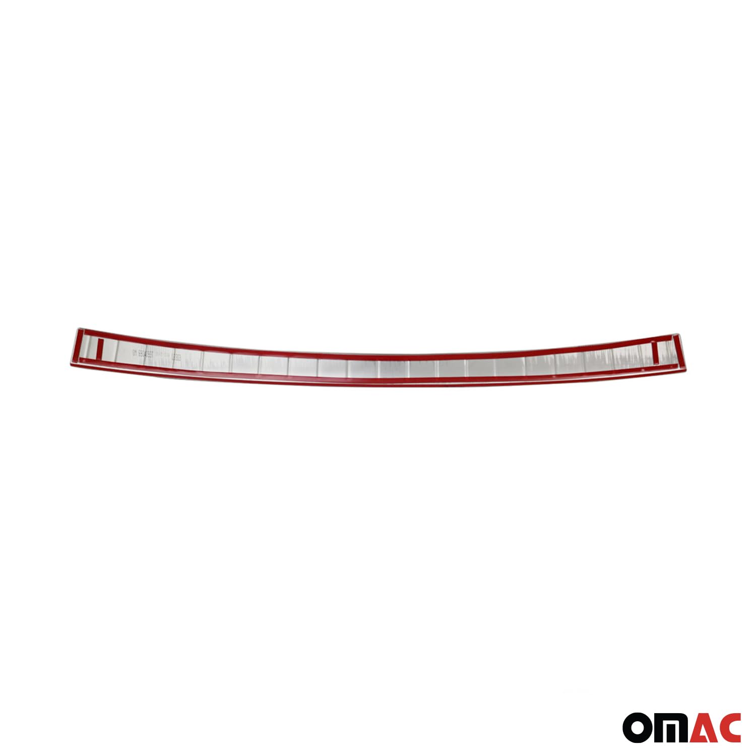 OMAC Protezione Soglia Baule Protezione Paraurti compatibile con Suzuki Vitara 2015-2025 Cromato Gebürstet