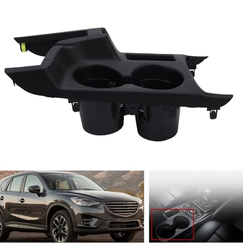 Portavasos consola central para CX-5 2016 ABS plástico miniatura 7